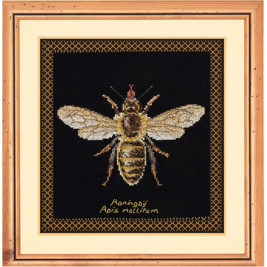 Thea Gouverneur Since 1959® Honey Bee Counted Cross Stitch Kit